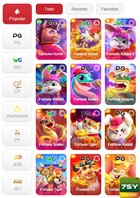 Experiência de Jogos 75y.com